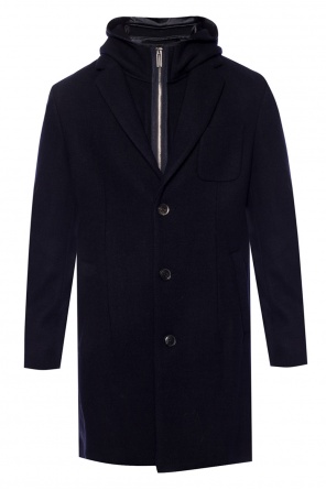 Coat with notch lapels, zdjęcie 1 Coat with notch lapels od Emporio Armani